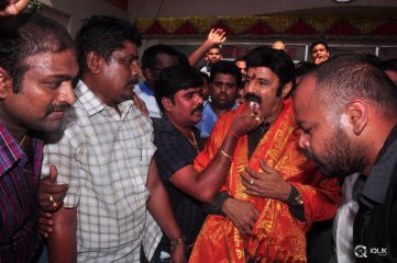 Balakrishna at Bramaramba Theatre To Watch Lion